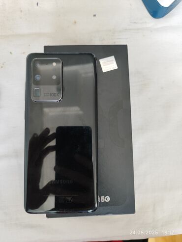 samsung s24 ultra: Samsung Galaxy S20 Ultra, 128 GB, rəng - Qara