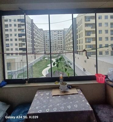 mingecevirde kiraye evler ayliq: 2 otaqlı, Yeni tikili, 45 kv. m