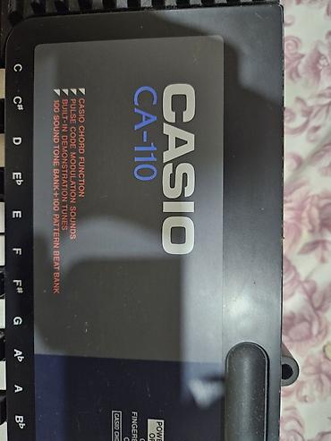 Синтезаторы: CASIO CA-110 sintezator/klaviatura - 49 klaviş (4 oktava), yuxarıda — 2