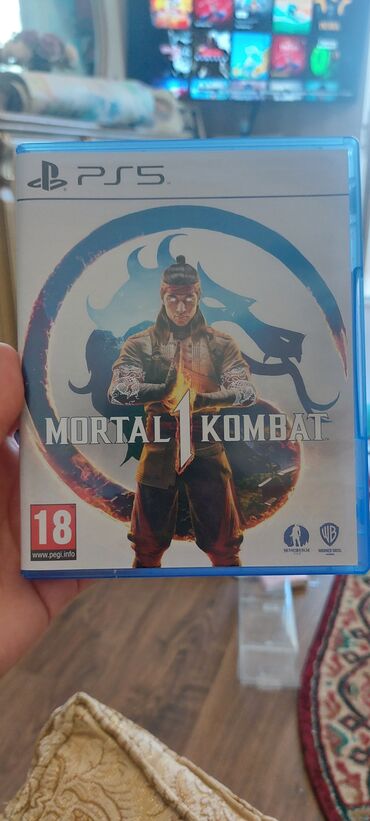 Игровые диски и картриджи: PS5 üçün "Mortal Kombat 1" döyüş oyunu. ideal vəziyyətdə, cızığı belə