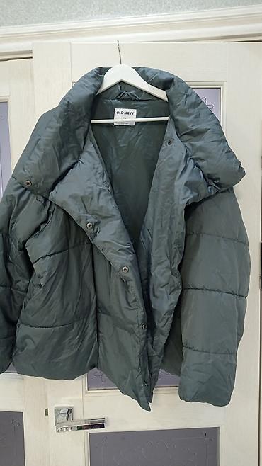Пуховик, Короткая модель, Оверсайз, 2XL