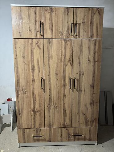 Шкафы для одежды: Шкаф для одежды, Новый, Прямой, ЛДСП — 3