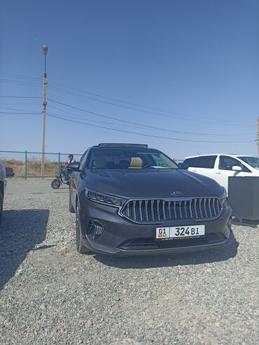 кия карневал: Kia K7/Cadenza (рестайлинг), темно‑серый седан бизнес‑класса