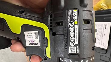 Электр шаймандары: Аккумуляторная дрель-шуруповерт WORX WU130X (12V, бесщеточная) — 3