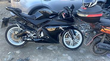 Мотоциклы: Спортивный мотоцикл Yamaha YZF‑R125 (R125), черный. Настоящий — 7
