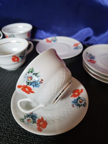 Kuhinjski setovi: Soljice Zajecar porcelan iz 70ih. Soljice za kafu perfektne,sve na — 5