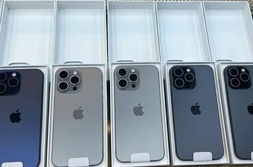 Apple iPhone: IPhone 15 Pro Max, 256 GB, Gümüşü, Zəmanət, Face ID