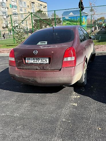 степ эреф 1: Nissan Primera: 2003 г., 1.8 л, Кол менен иштөөчү, Бензин, Седан — 6