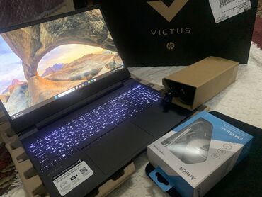 Ноутбуки: Ноутбук, HP, 16 ГБ ОЗУ, AMD Ryzen 5, 15.6 ", Б/у, Игровой