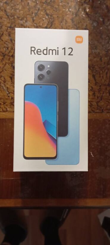 Xiaomi: Xiaomi Redmi 12, 256 GB, rəng - Qara, 
 Barmaq izi