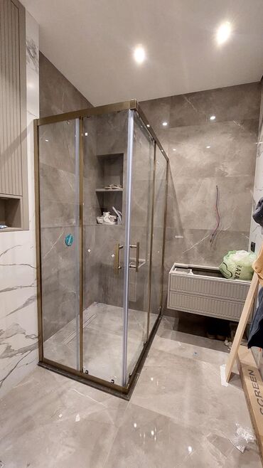 Duş kabinaları, arakəsmələr: Yeni Üstü açıq kabina, Künc üçün, Pulsuz çatdırılma -da lalafo.az — 8 Duş kabinaları, arakəsmələr: Yeni Üstü açıq kabina, Künc üçün, Pulsuz çatdırılma — 8