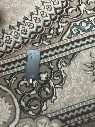 аренда фотоаппаратов: Redmi, Redmi 13, Колдонулган, 256 ГБ, түсү - Кара, 1 SIM