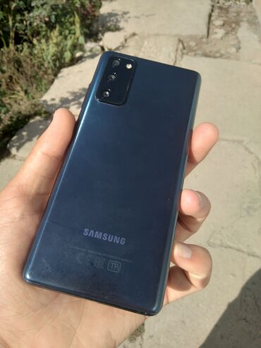 телефондор: Samsung Galaxy S20, Колдонулган, 128 ГБ, түсү - Көк, 2 SIM
