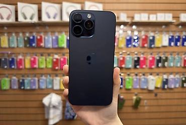 smart ups: IPhone 15 Pro Max, цвет Черный 256 гб АКБ 81 цикл 632 без воздуха — 1