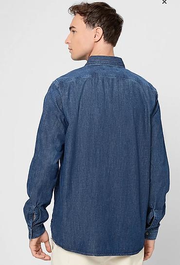 Kişi geyimləri: Köynək, Hugo Boss, S, rəng - Göy — 2