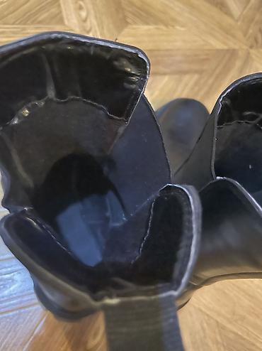 qadin bot: Nine West, Ölçü: 38, rəng - Qara, İşlənmiş — 10