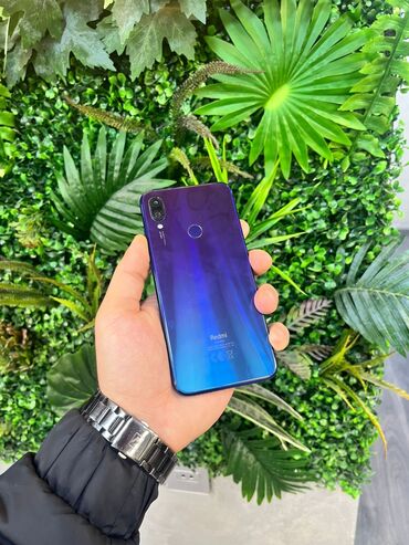 nokia x2 dual sim: Redmi Note 7, 64 GB, rəng - Mavi, Barmaq izi
