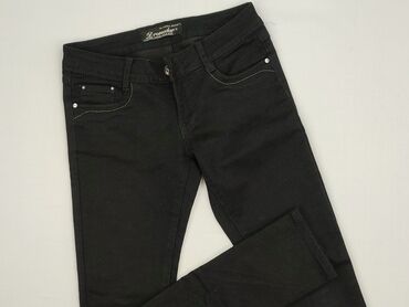 spodnie joggery moro damskie: Material trousers for women, Size S (EU 36)