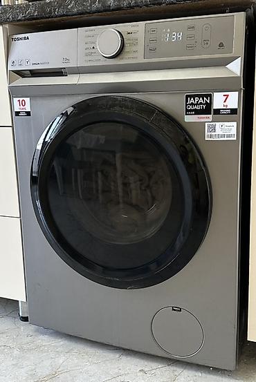 Paltaryuyan maşın Toshiba, 7 kq, İşlənmiş, Avtomat, Qurutma var lalafo.az -da Paltaryuyan maşın Toshiba, 7 kq, İşlənmiş, Avtomat, Qurutma var