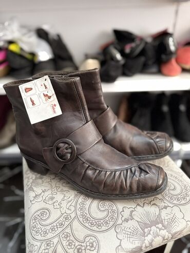 Ботинки и ботильоны: Европейская женская НОВАЯ обувь, натуральная кожа, разные модели до 44 — 9