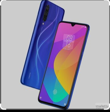 зарядное устройство для телефона: Xiaomi, Mi 9 Lite, Б/у, 64 ГБ, цвет - Синий, 2 SIM