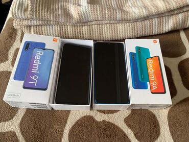 срочно продаю редми: Xiaomi, Redmi 9T, Б/у, 64 ГБ, цвет - Синий, 2 SIM