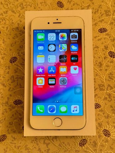 iphone 6 pulus: IPhone 6, 64 GB, Gümüşü, Barmaq izi