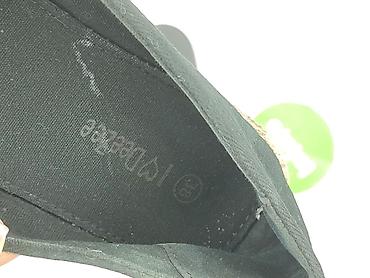 geox взуття жіноче: Czarne espadryle damskie - Klasyczny model wsuwany - Cholewka — 5