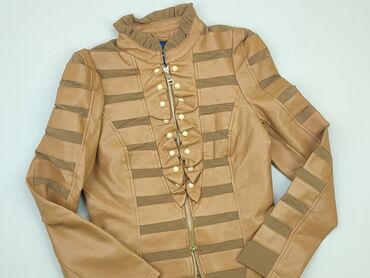 długie spódnice skórzane: Leather jacket, S (EU 36), condition - Very good