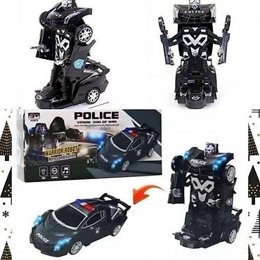 torbe sa stampom: POLICIJSKI AUTO ROBOT NOV POLICE TRANSFORMERS AKCIJA | Cene nisu — 4