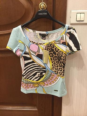 roberto: Roberto Cavalli qadın t‑şortu Razmer Xs və S - Model: qısaqollu — 1