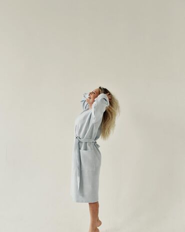 Халаты: Халат, Вафельное полотно, XS, S, M — 2