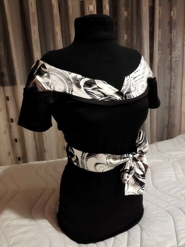zarine haljine: M (EU 38), color - Black, Other style, Short sleeves