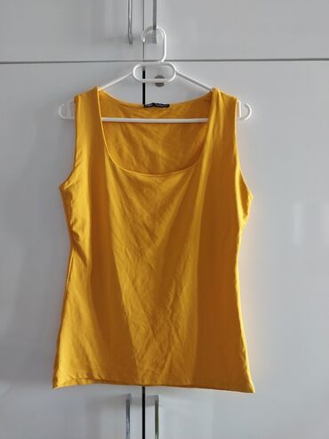 Рубашки и блузы: Zara, L (EU 40), цвет - Желтый