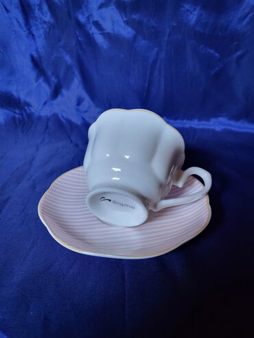 Kuhinjski setovi: Soljice nove,vintaz za kafu Sigma porcelanske. Soljice komada 6 u — 10