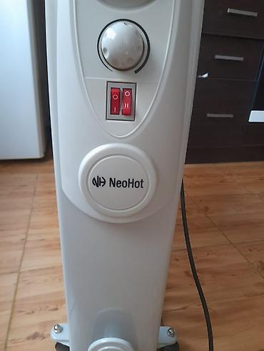 elektronik mangal: 5aydi alinib 139 manata. NeoHot yağlı radiator, elektriklə işləyən — 2