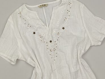 jacqueline de yong t shirt: T.Y.K., Women's blouse, size 2XL (EU 44)