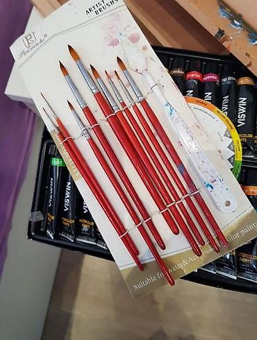Uşaqlar üçün digər mallar: Qiymet sondu)  Həm yeni başlayanlar, həm də təcrübəli rəssamlar üçün — 6