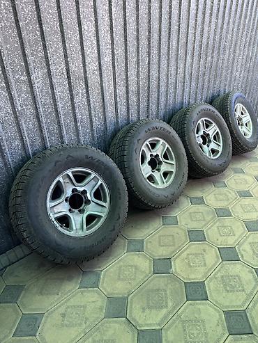70: Колеса в сборе 265 / 70 / R 16, Зима, Б/у, Комплект, Внедорожные (АТ/МТ), Литые, отверстий - 6 — 1