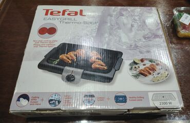 kreditle qril aparati: Qril Tefal, rəng - Qara, Yeni, Ünvandan götürmə