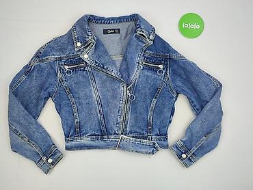 kurtka flek h: Toxik3, Kurtka jeansowa damska, rozmiar S — 2
