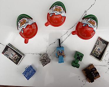 marvel oyuncaq: Kinder joy
Minecraft — 1