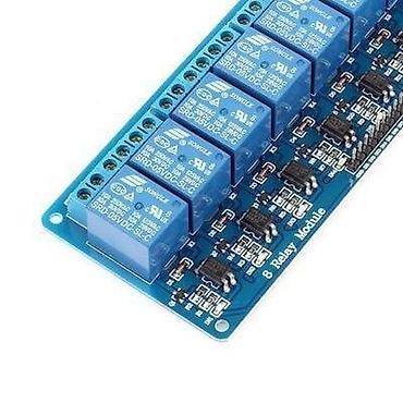 lam: 8′li 12V Rele Kartı – 8 Way 12V Relay Module Üzərində 8 ədəd rele — 3