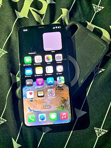 Apple iPhone: IPhone X, Б/у, 64 ГБ, Space Gray, Чехол — 1