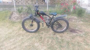 velsiped: Motorlu fatbike velosiped - Çərçivə: FUNGI yazılı dağ/fatbike — 2