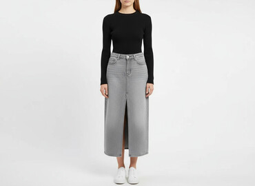 plisowane spódnice ecru: Zara, Women`s skirt, size S