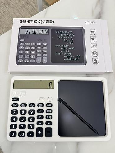 касио калькулятор: Многофункциональный настольный калькулятор с LCD‑планшетом для записей — 2