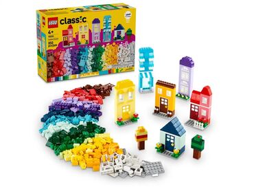 Игрушки: Lego Classic 11035 Креативные Дома🏙️ рекомендованный возраст 4+,850