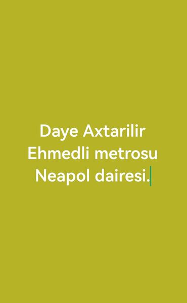 ehmedlide daye isi: Dayə