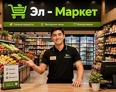 маркет: Вакансия: Продавец‑консультант в продуктовый магазин «Эл‑Маркет» — 1